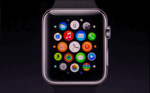 apple watch main menu scrolling